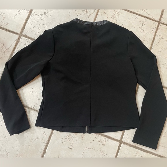 Kardashian Kollection Women's Blouse Size Large Zip Up Lightweight Jacket EUC - Picture 7 of 10